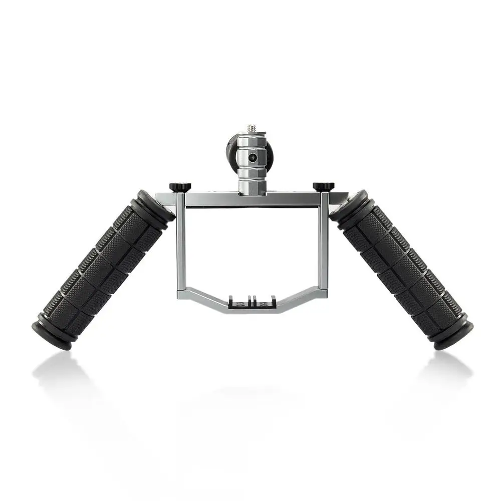 EACHSHOT Cinema Tray Metal Dual Handheld Gimbal Camera Stabilizer Bracket Kit for DJI Mavic Pro | Электроника