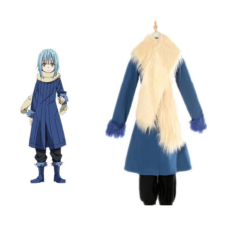Rimuru Tempest Косплей Костюм Tensei shitara Slime Datta Ken аниме в этот раз я получил