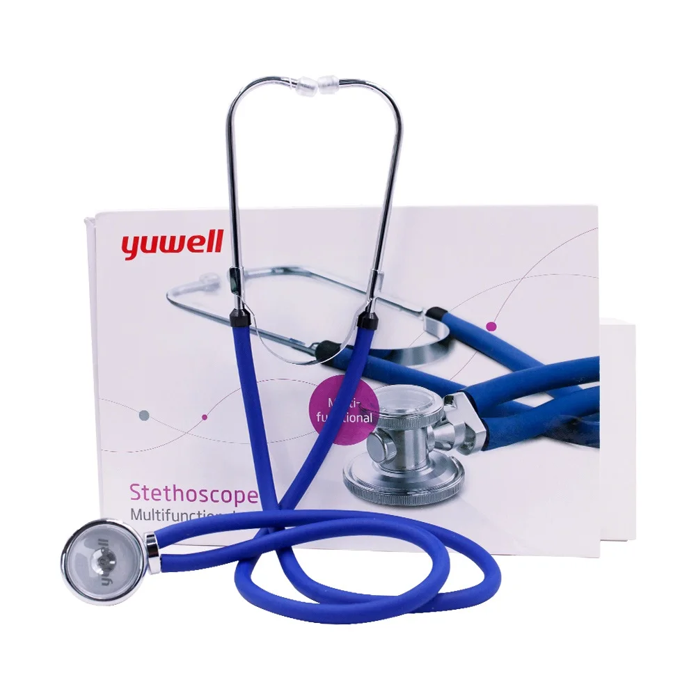 

YUWELL Medical Pro стетоскоп, многофункциональный монитор для прослушивания, для кардиологии, медицинское оборудование для легких, двойной стетоск...