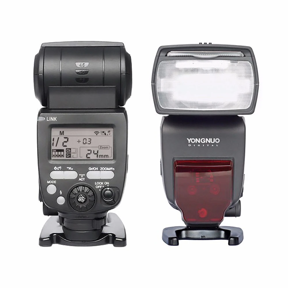 

YONGNUO YN660 2.4GHz Flash Speedlite Wireless Transceiver Integrated for Canon Nikon Pentax Olympus DSLR Cameras
