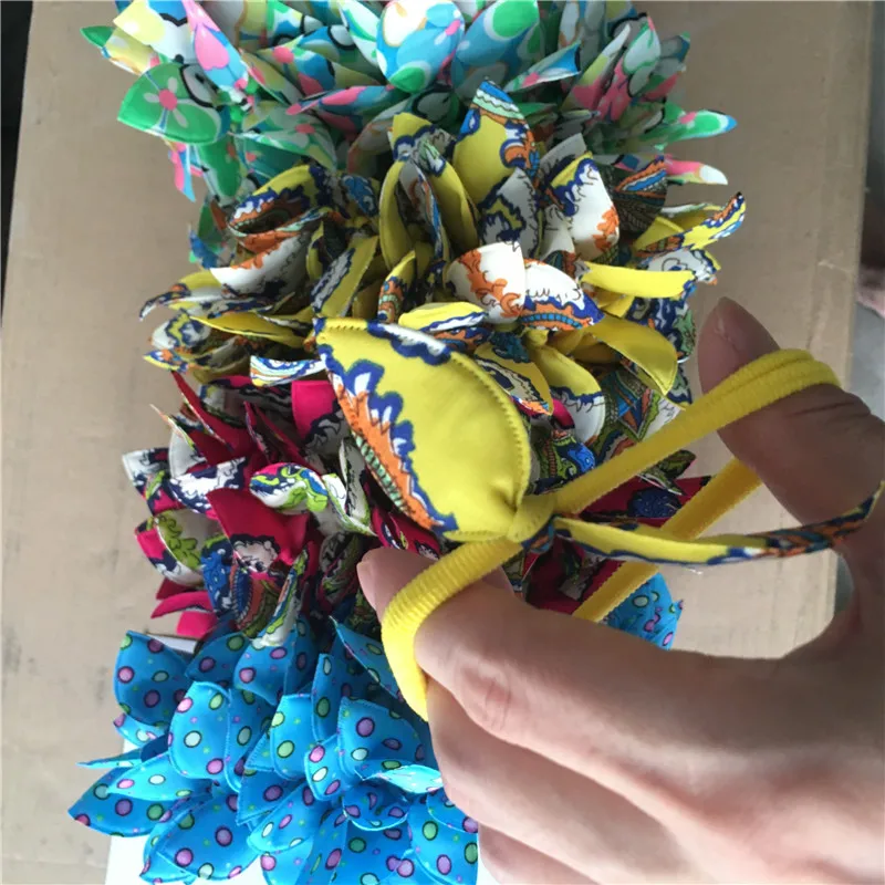 1Pcs Elastic Hair Bands Polka Dot Cute Bow Rabbit Ears Rubber Rope Girls Scrunchy Accessory for Tie |