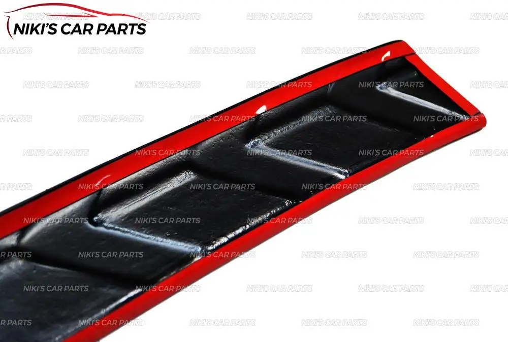 Protective plate of rear bumper case for Nissan Qashqai 2013- plastic ABS protection trim cover pad scuff sill styling | Автомобили и