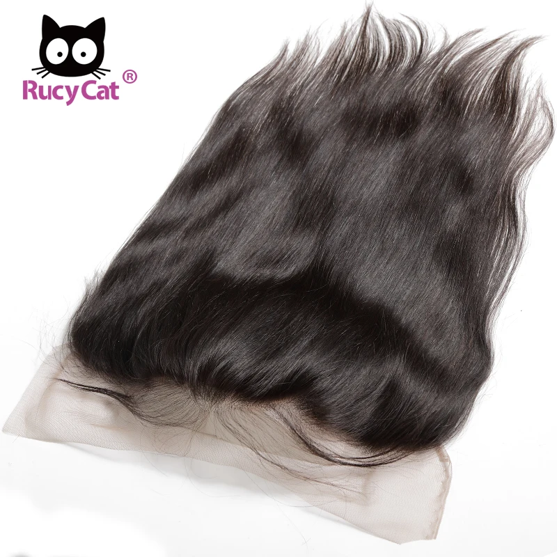 Прозрачные кружевные фронтальные волосы RucyCat 13X4 свободные от ушей с детскими