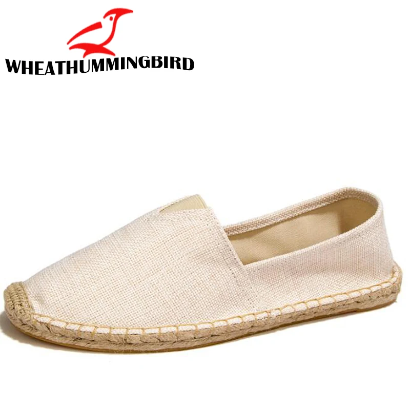 

Woman Casual Shoes Solid Embroider Espadrilles Fishman Shoes Summer Women Loafers Casual Lady Elegant driving Shoes LA-06
