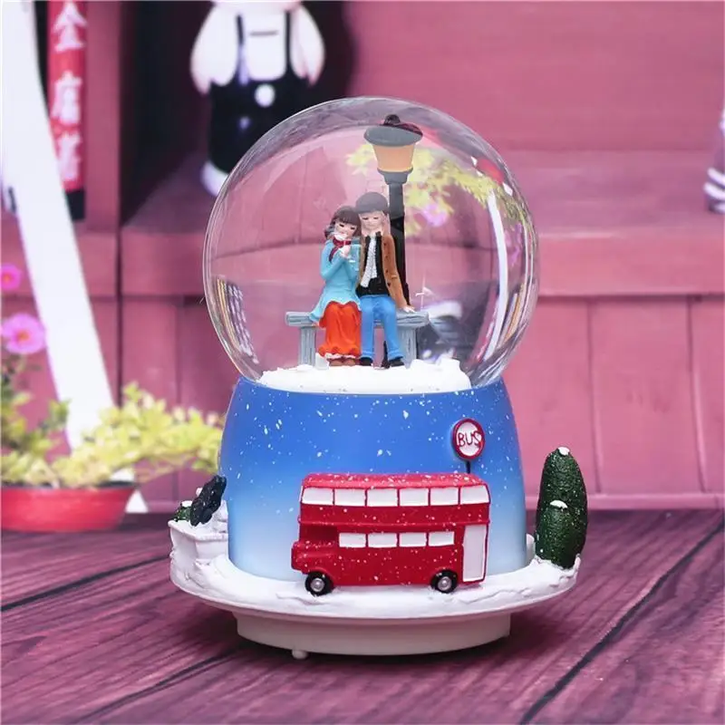 Музыкальная шкатулка Caixa Presente Muzik Kutusu Musicale Note Imagine Dragon Snow Globe Musical Carousel Boite A Musique Caja De