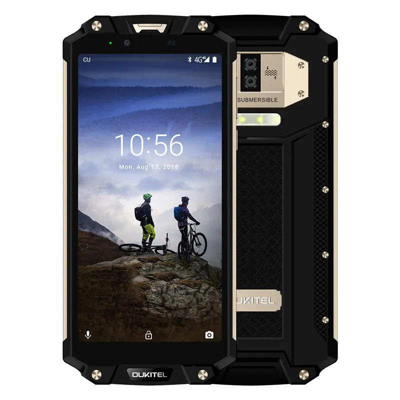 OUKITEL WP2 IP68 водонепроницаемый мобильный телефон 4 Гб 64 MT6750T Восьмиядерный 6 0 дюймов
