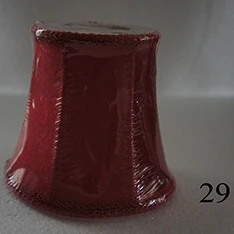 29 Мини лампа абажур Люстра, лампы крышки, красочный настенный абажур Diy, клип на - Цвет корпуса: 29