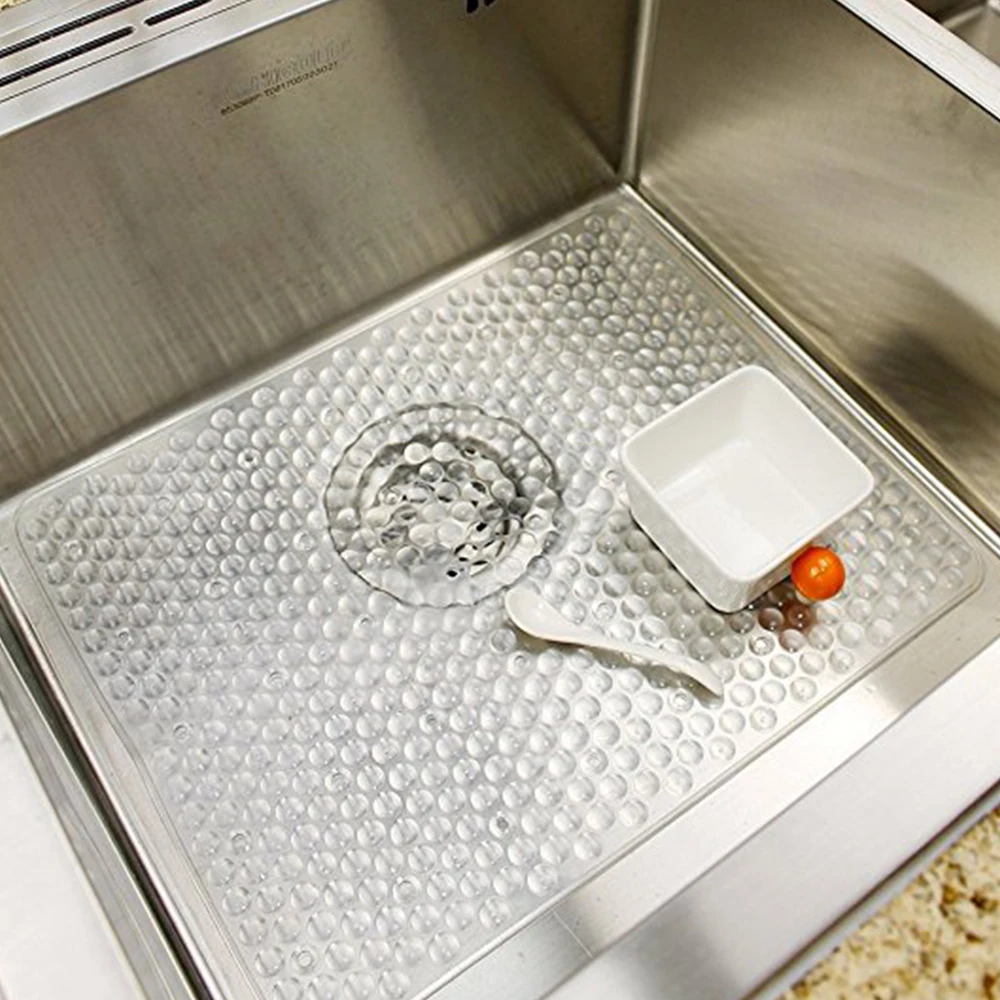 40X30 см кухонная раковина коврик Cocina Straine протектор ПВХ фильтр защищает стекло