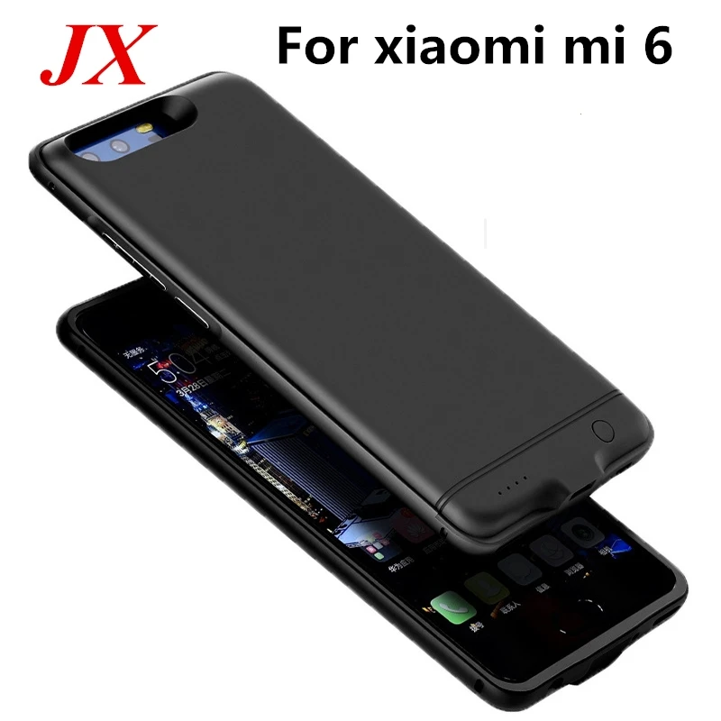 Чехол для аккумулятора xiaomi mi 6 6000 мАч модный внешний чехол зарядного устройства
