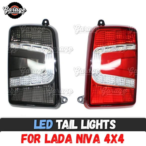 

Cветодиодный задний фонарь для Лада Нива 4X4, светодиодный задний фонарь с ходовым поворотным сигналом PMMA/ABS пластик для Lada Niva 4X4 1995, функциональные аксессуары, тюнинг автомобиля
