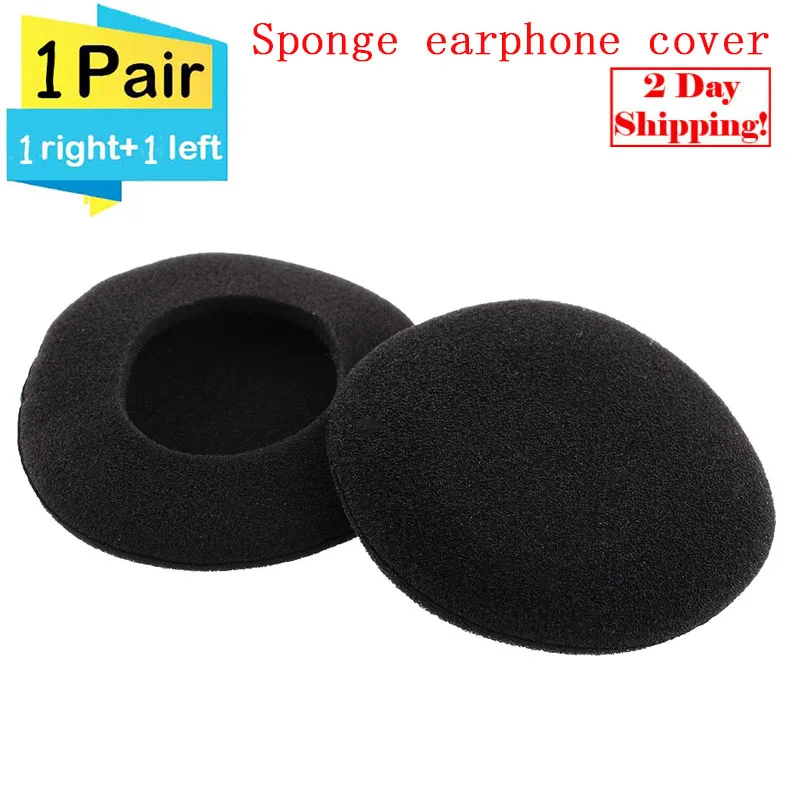 1 пара прозрачных силиконовых сменных насадок среднего размера для наушников Sony