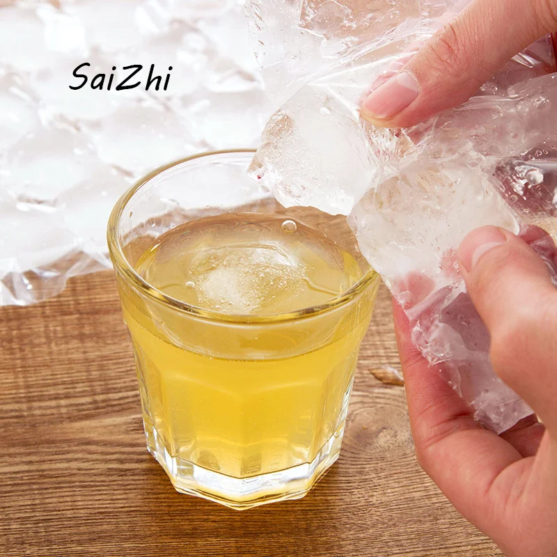 10 шт. одноразовый лед сумка кубической формы кухня креативная форма для льда вода