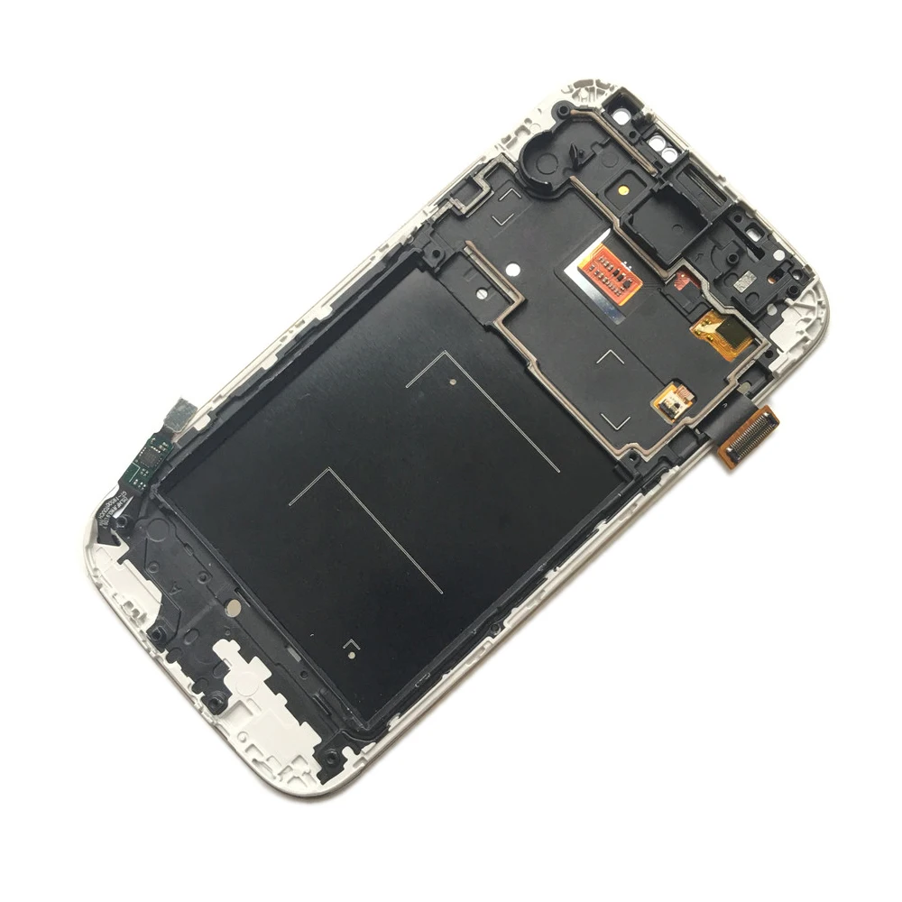 Высококачественный ЖК дисплей для SAMSUNG Galaxy S4 i9500 с рамкой GT I9505 I9500 i9505 i337 сенсорный