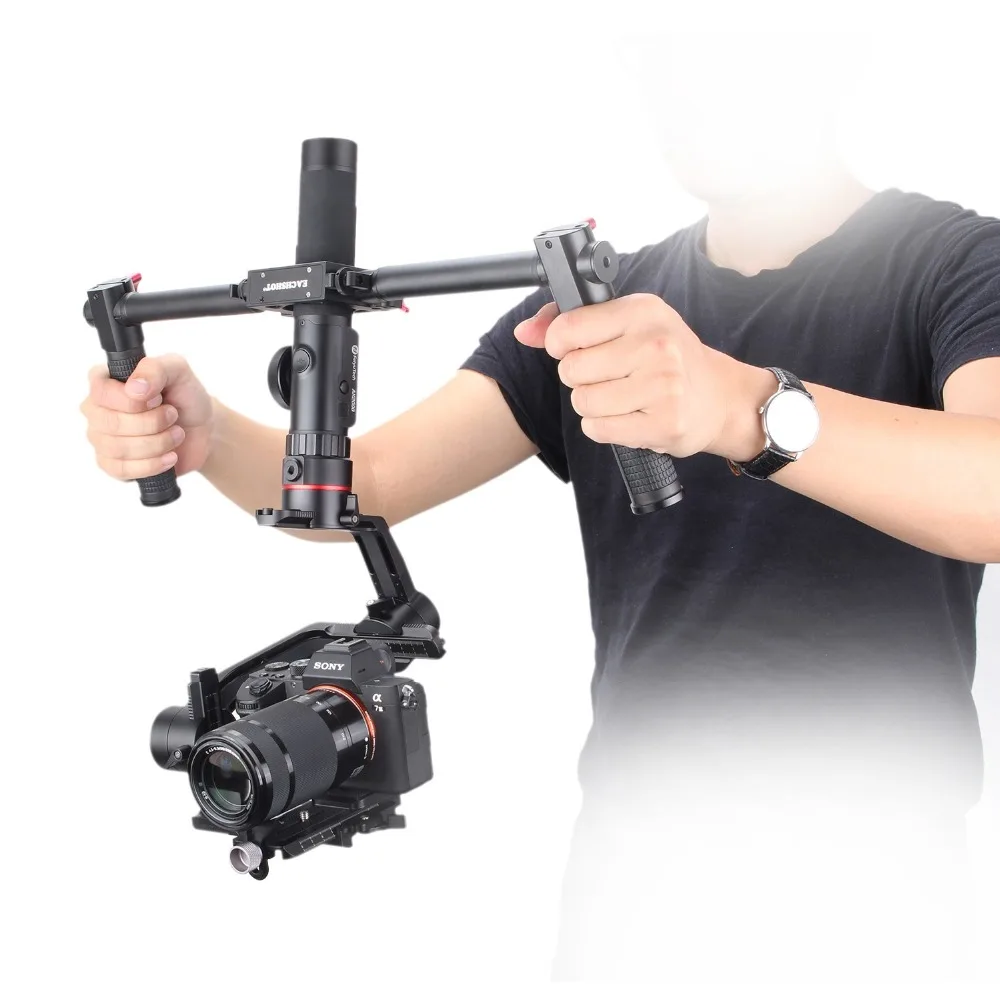 FeiyuTech Feiyu Tech AK2000 3-осевой Камера стабилизатор Handhel Gimbal для sony Canon Panasonic 2,8 кг грузоподъемность с двумя ручками
