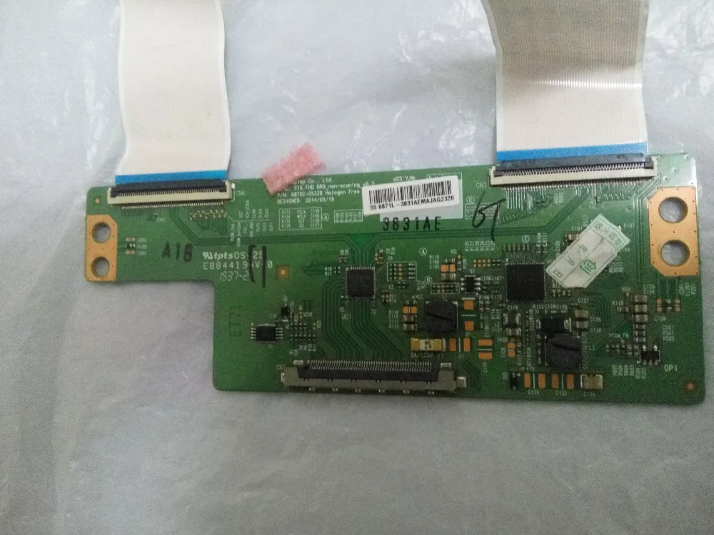 6870C 0532B 0532A 0532C какой размер 43 49 55 для подключения к логической плате 49E3500