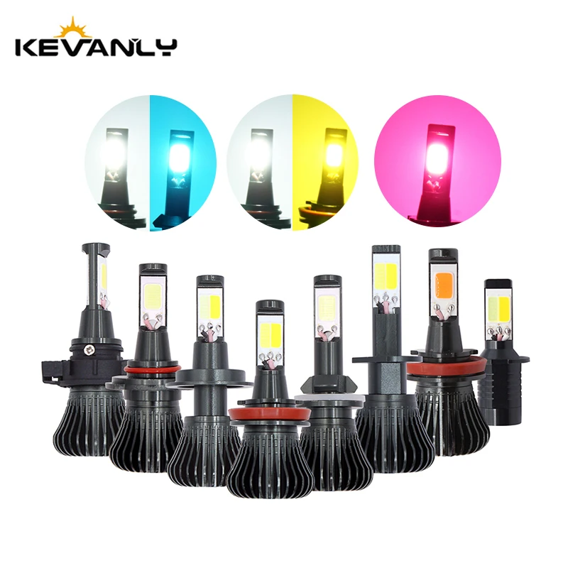 H1 led H3 H7 H11 H8 9005 9006 HB3 HB4 H27 880 881 H16 PSX24W Автомобильная противотуманная фара DRL лампа