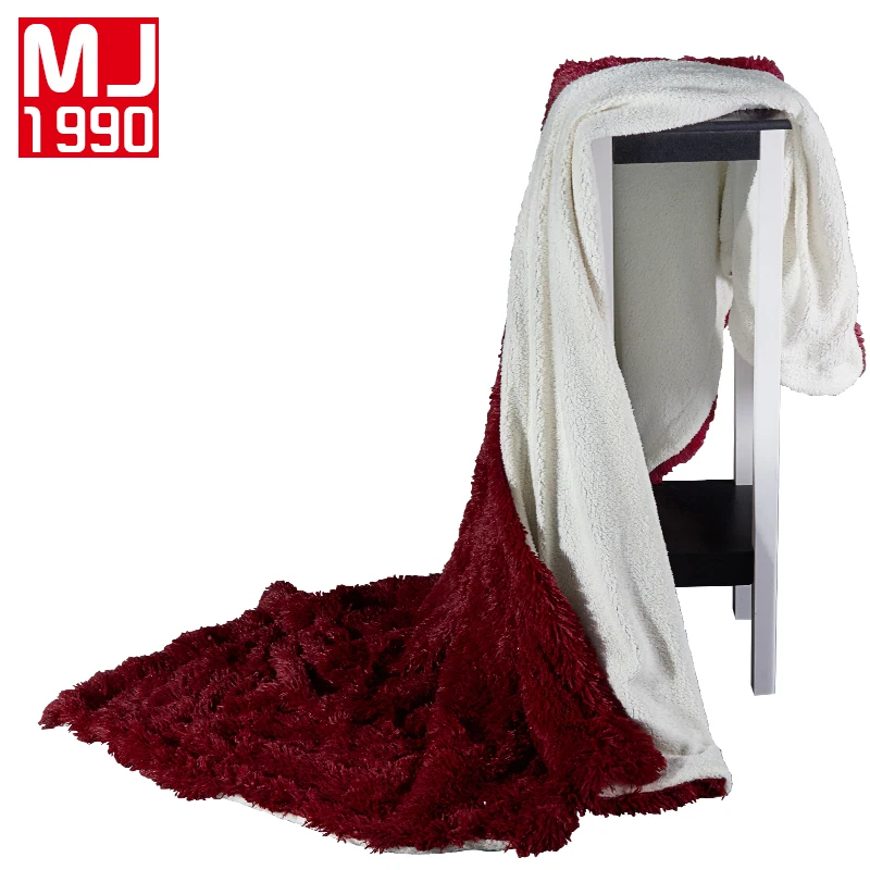 New Hot Cashmere Crystal Velvet Mink Blanket Brand Adult Spring Autumn Thick Warm Blankets Super Soft Quilt On The Bed | Дом и сад