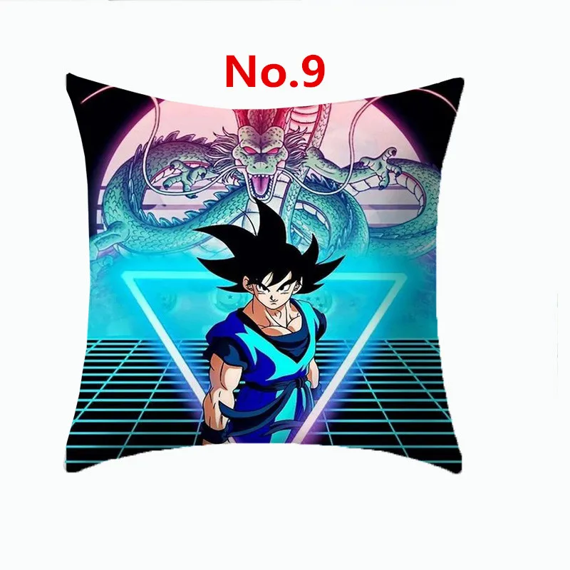18x18 дюймов DBZ печать полиэфирная наволочка для подушки домашние декоративные