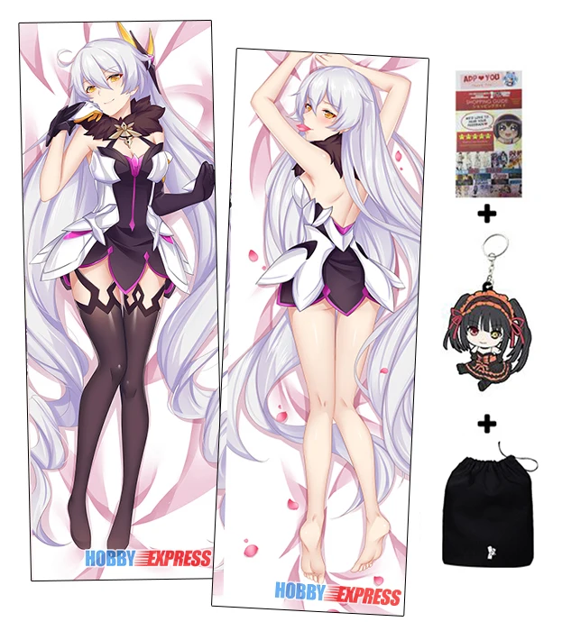 Хобби Express Kiana Kaslana Dakimakura японский отаку Waifu обниматься тела Чехол H3962A|Наволочка| |