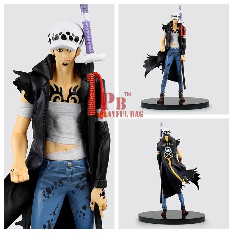 19 5 см ПВХ Одна деталь фигурка Трафальгар Ло фигурку героев нулевой хирурга