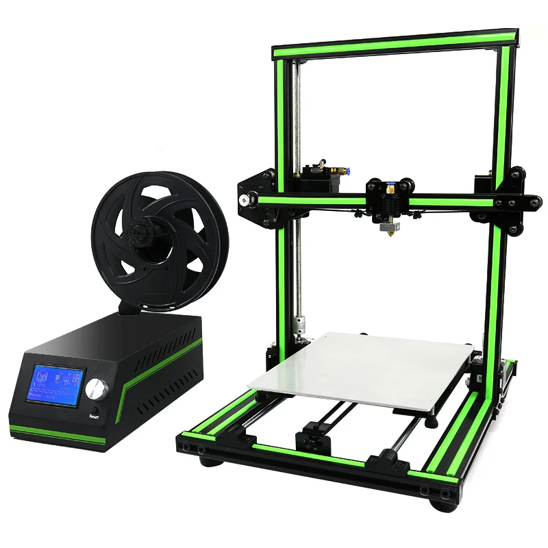 Топ продаж 3D принтер Anet A6 E10 3d печатные машины 3D-принтер большого размера принтер 3d кровать с подогревом 10 м PLA sd-карта бесплатные подарки