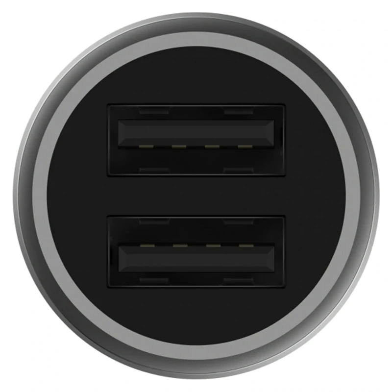 Новая версия Xiaomi Mi автомобильное зарядное устройство двойной USB быстрая зарядка 5