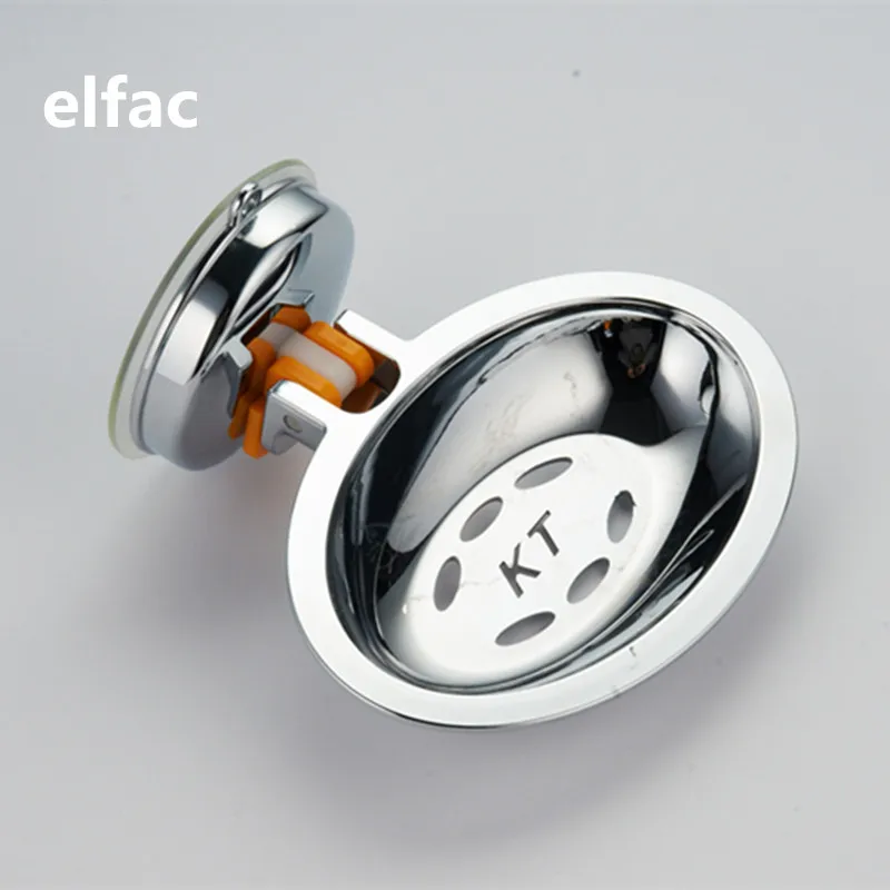 Elfac круглый квадратный Форма Мыло блюдо держатель Пластик гальваническим