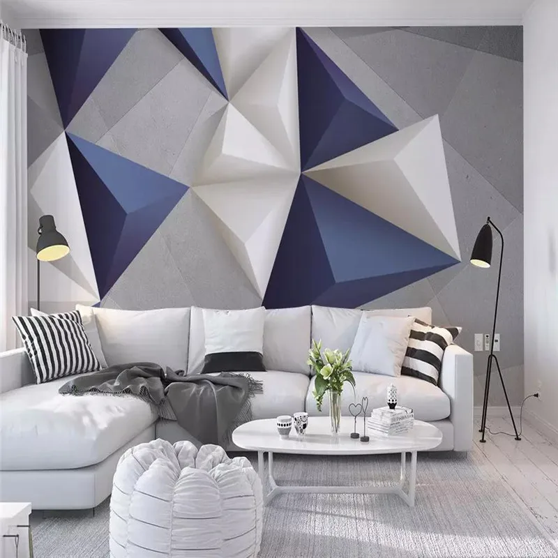 3D solid abstract wall background professional mural factory wholesale wallpaper custom poster photo | Обустройство дома