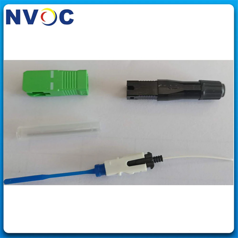 10 шт./лот SC/UPC термоплавкий волоконно оптический Быстрый Соединитель SC APC FTTH