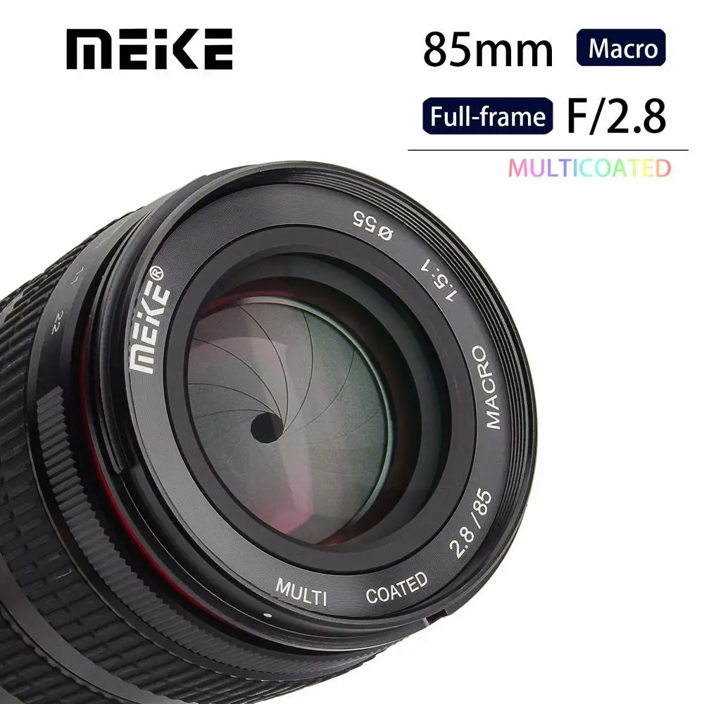 Meike 85 мм F/2 8 ручной фокус асферический Средний телефото полноразмерный основной