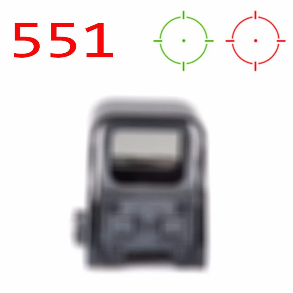 Тактический телескопический прицел для спорта на открытом воздухе 551 зеленая