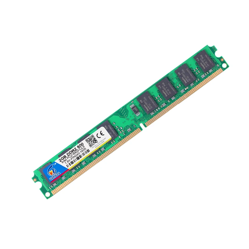 VEINEDA оперативная память ddr2 800 МГц 2 Гб ОЗУ 667 Работа intel и amd mobo Совместимость с