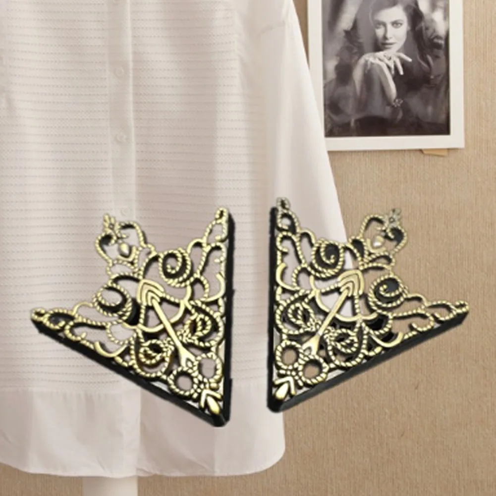 2017 Броши мужские костюмы и аксессуары золотой цвет дворец ретро полый узор