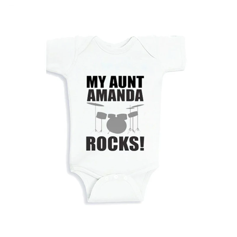 Culbutomind настраиваемый Детский боди с надписью My Papa/Daddy Rocks подарок на гитаре|Боди