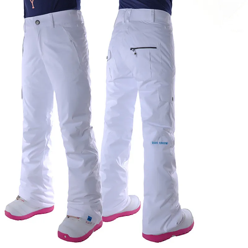 Женские зимние лыжные брюки GSOU 2019 ветрозащитные и водонепроницаемые супер