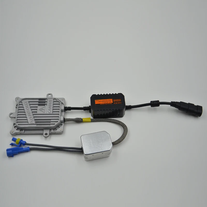 Aozoom 45 Вт AC 12 В тонкий балласт с Canbus комплект HID лампы H1 H4 H7 H11 D2H 9005 9006 5500k заменить