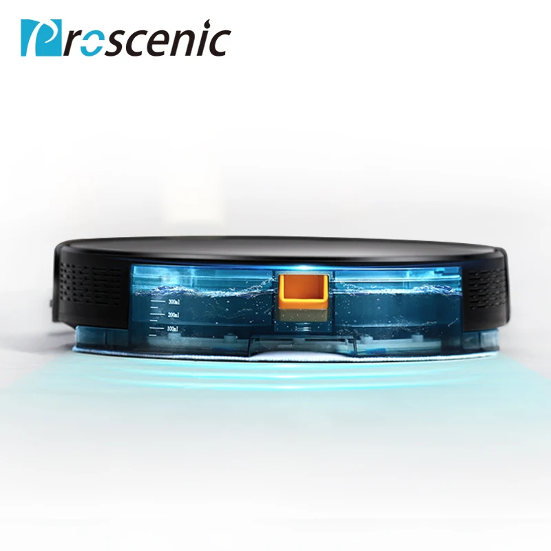Proscenic 800 т Робот пылесос Мощный всасывающий большая мусорная корзина с приложением управления для жесткого пола домашних животных волос пылесос