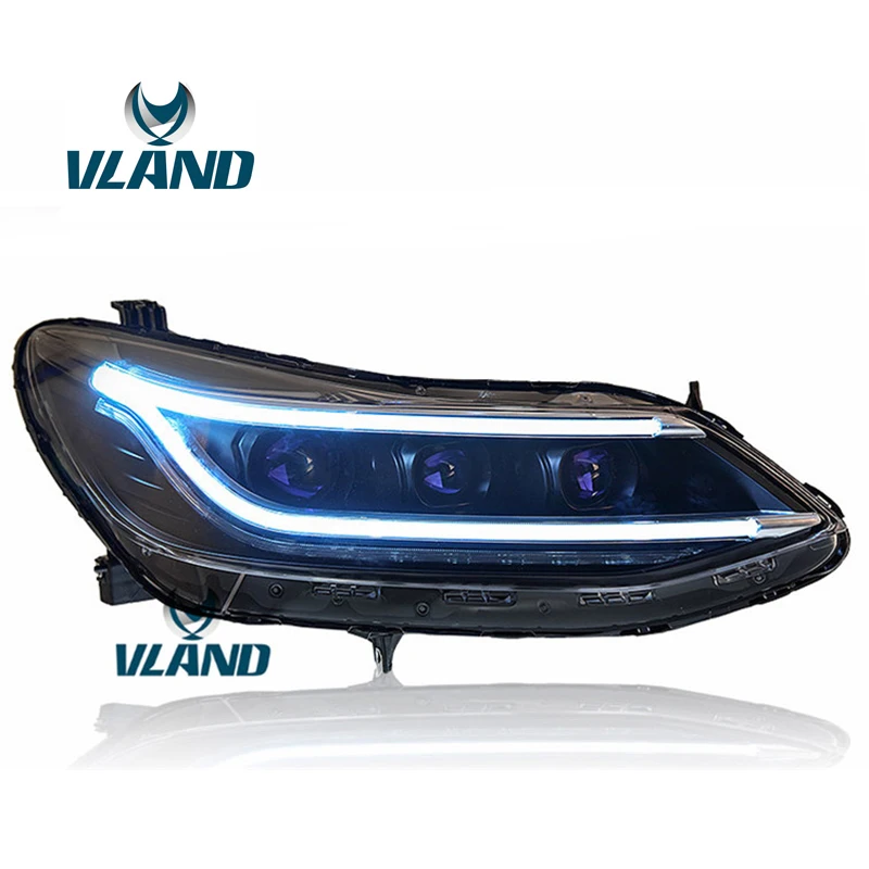 VLAND завод для автомобильных головных ламп Cruze светодиодные фары 2018 головной свет