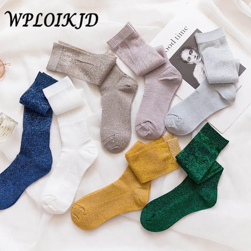 [WPLOIKJD] Японские Женские милые сетчатые длинные носки в стиле Харадзюку забавные