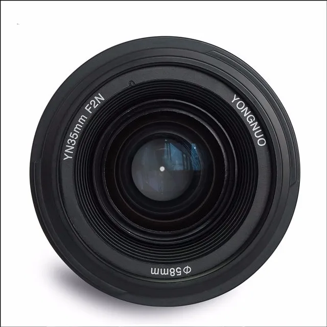 Объектив Yongnuo YN35mm F2N широкоугольный объектив с большой диафрагмой и