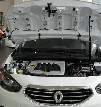Шрифт капота изменить газовые Распорки Лифт поддержка амортизатор для Renault Fluence 2009- аксессуары амортизатор