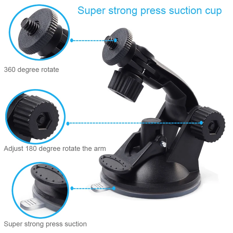 

Husiway Accessories Kit for Gopro Hero 5 4 Session Set for Hero 6 Black Edition, Xiaomi Yi 4K, Sony, Eken h8 Camera 12k