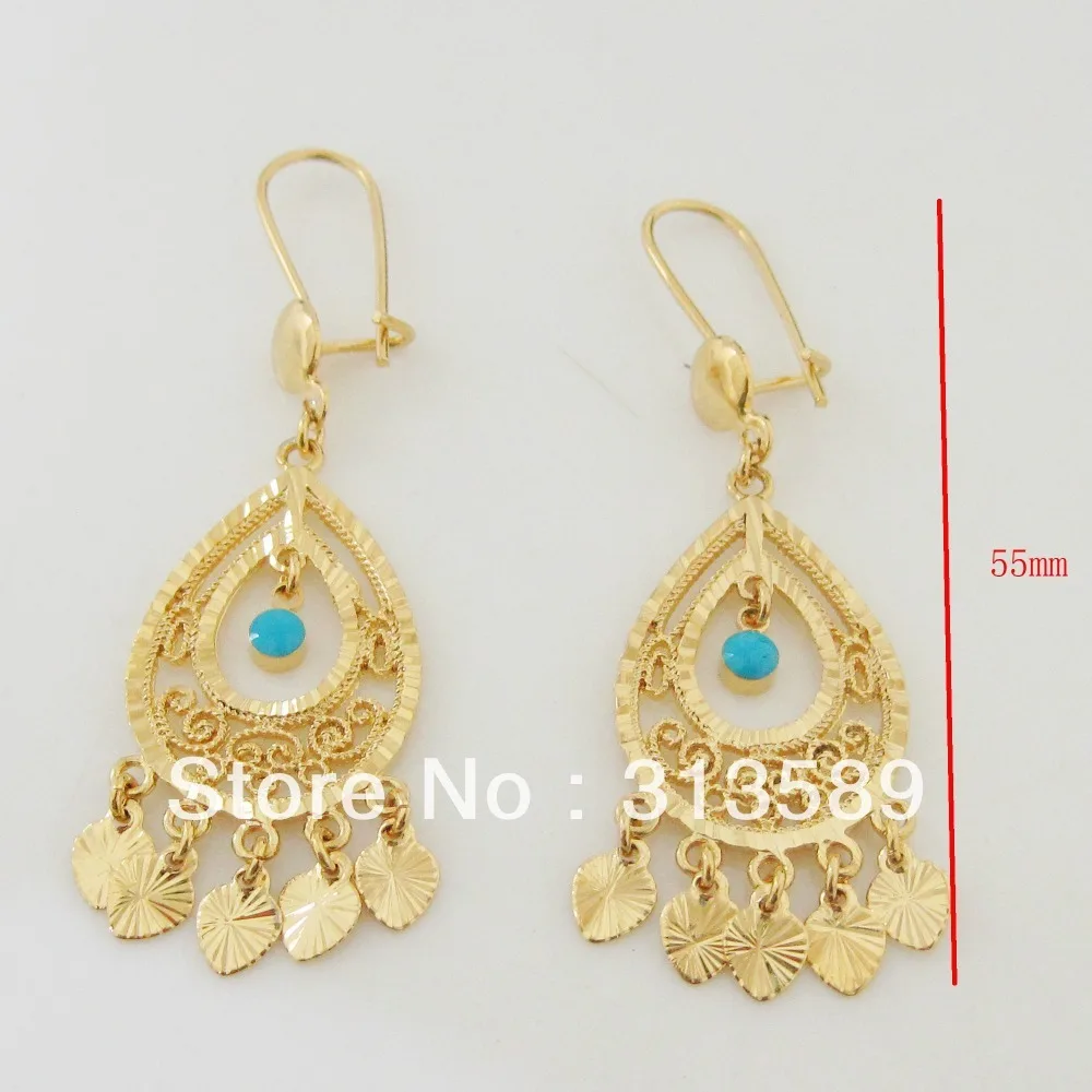 FOROMANCE/ЖЕЛТОЕ ЗОЛОТО OVERLAY ШПИЛЬКА СЕРДЦЕ МОТАТЬСЯ ЭМАЛЬ КАПЛИ ВОДЫ ВЫСОКИЙ 2.16