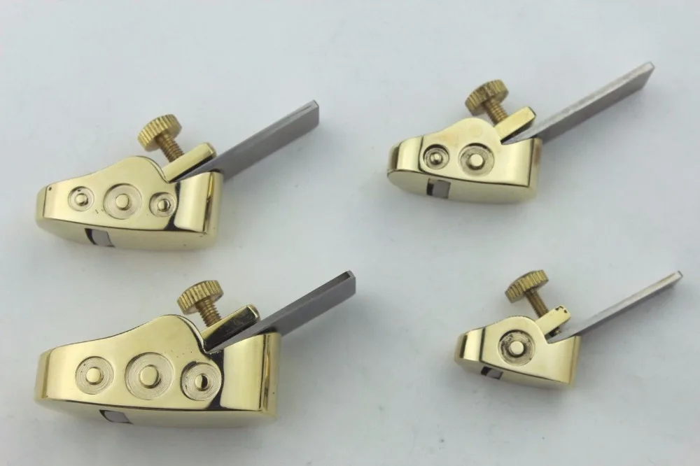 

Wood working planes, 4 pcs new style various size mini brass planes