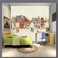 cartoon childrens room background professional production mural factory wholesale wallpaper mural custom photo wall