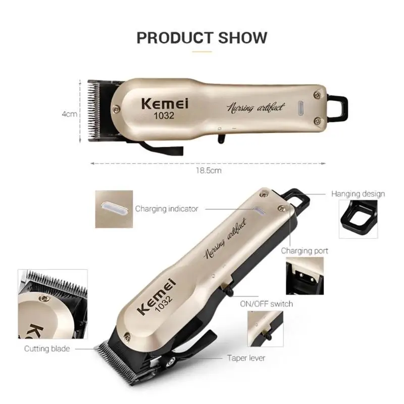 Профессиональная машинка для стрижки волос с турбонаддувом 110 240 в