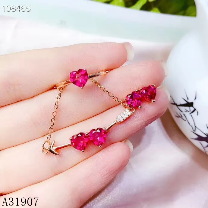 

Колье и серьги KJJEAXCMY, из серебра 925 пробы, с натуральным топазом
