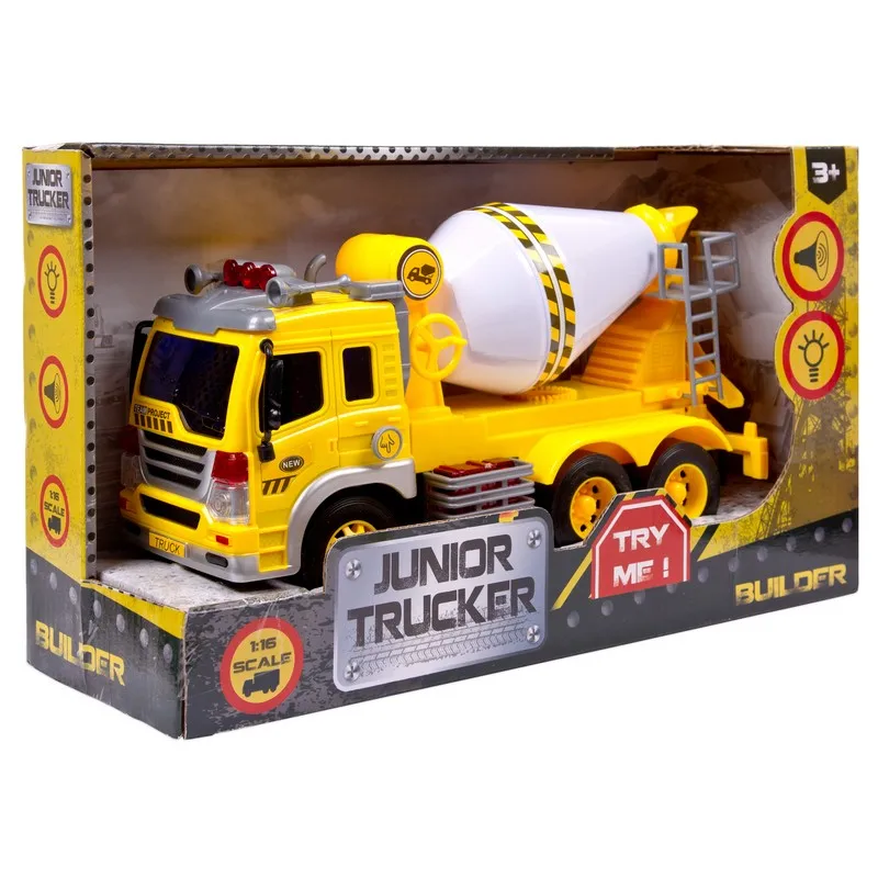 Бетономешалка инерционная 1:16 от 3 лет|mixer trucks|cement truckolds truck |