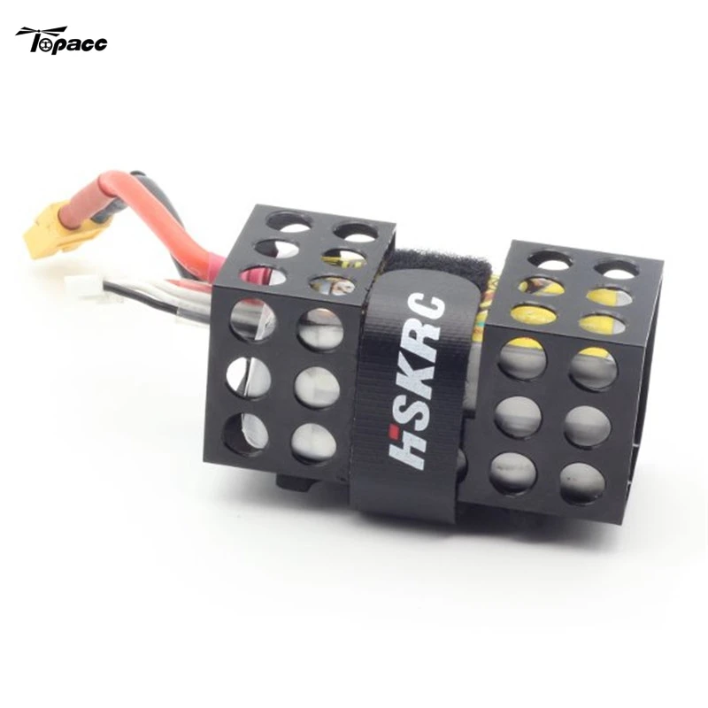 Алюминий сплав lipo Батарея защиты protector чехол горе Исправлена сиденье с галстуком