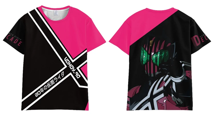 Горячая аниме маскарадный наездник Kamen Rider Build zi-o ex-aid косплей футболка для мужчин и женщин короткий рукав платье костюмы топы унисекс футболка